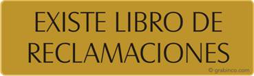 PLACA CON FLECHA Grabinco.com