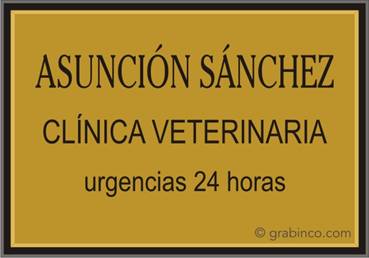 PLACA GRABADA DE LATON LA207 Grabinco.com