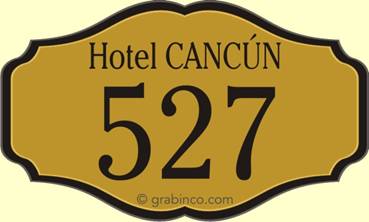 PLACA GRABADA DE LATON LA223 Grabinco.com