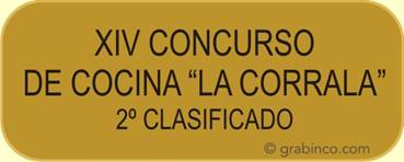 PLACA GRABADA DE LATON LA226 Grabinco.com