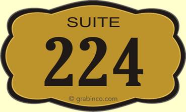 PLACA GRABADA DE LATON LA243 Grabinco.com