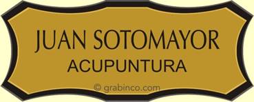 PLACA GRABADA DE LATON LA248 Grabinco.com