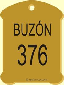 PLACA PARA LLAVERO YA734 Grabinco.com