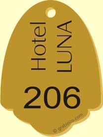 PLACA PARA LLAVERO YA746 Grabinco.com