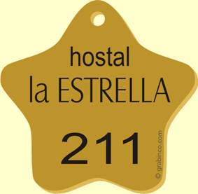 PLACA PARA LLAVERO YA747 Grabinco.com