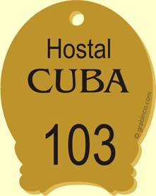 PLACA PARA LLAVERO YA757 Grabinco.com
