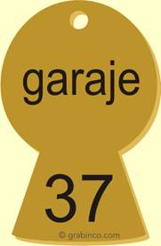 PLACA PARA LLAVERO YA760 Grabinco.com