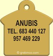 PLACA PARA MASCOTA MA008 Grabinco.com