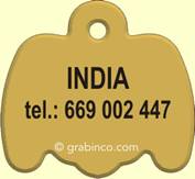 PLACA PARA MASCOTA MA019 Grabinco.com