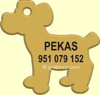 PLACA PARA MASCOTA MA021 Grabinco.com