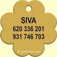 PLACA PARA MASCOTA MA036 Grabinco.com