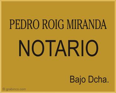 PLACA PARA PROFESIONALES Y EMPRESAS PR401 Grabinco.com