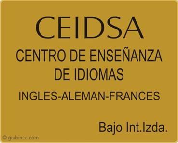 PLACA PARA PROFESIONALES Y EMPRESAS PR425 Grabinco.com