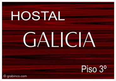 PLACA PARA PROFESIONALES Y EMPRESAS PR439 Grabinco.com