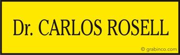PLACA PARA PROFESIONALES Y EMPRESAS PR448 Grabinco.com
