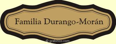 PLACA PARA PUERTA PU013 Grabinco.com