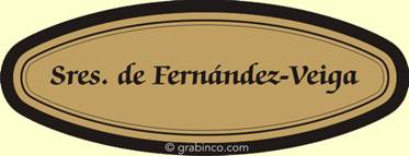 PLACA PARA PUERTA PU014 Grabinco.com
