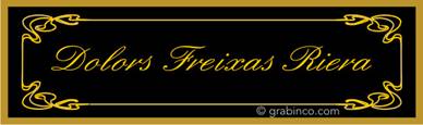 PLACA PARA PUERTA PU019 Grabinco.com