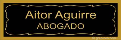 PLACA PARA PUERTA PU020 Grabinco.com