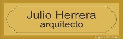 PLACA PARA PUERTA PU026 Grabinco.com